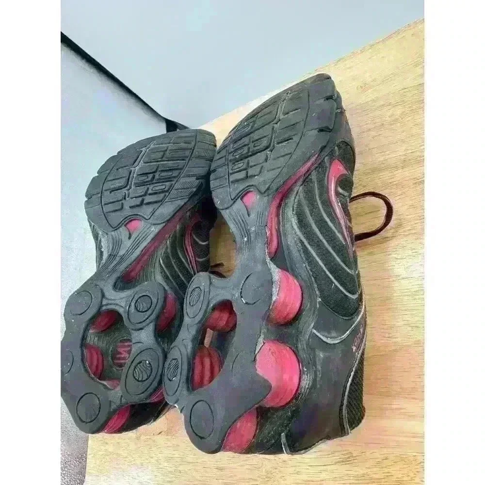 Nike Women's Shox Navina Sneakers 356918-065 - Black/Pink‎ Sz 9.5 Athletic Shoes